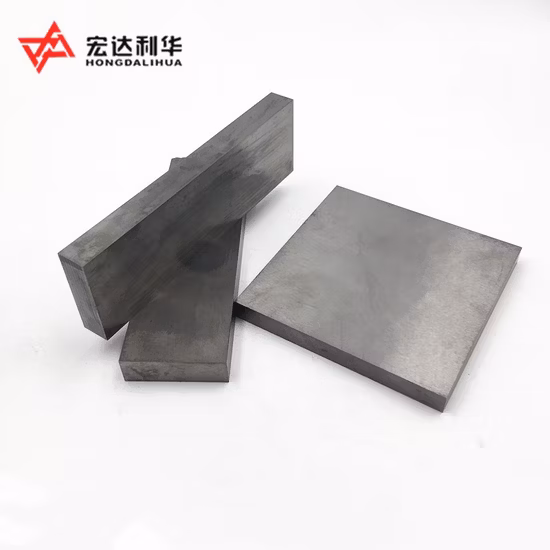 Piastra grezza di forma circolare in carburo di tungsteno